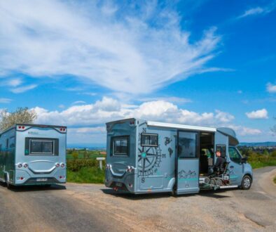 Camping-car aménagé pour personne handicapée